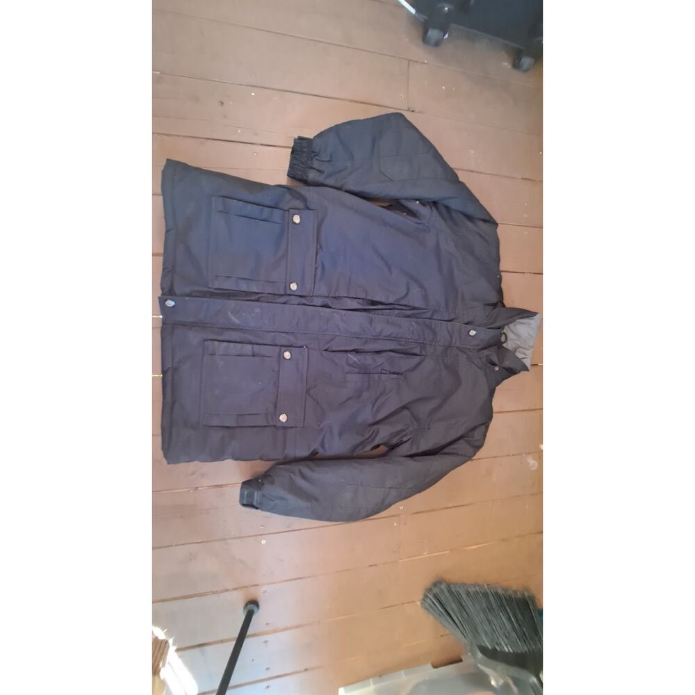 Field & Stream Jacket Men's XLT Black Full Zip Lined Heavyweight Outdoors Puffer